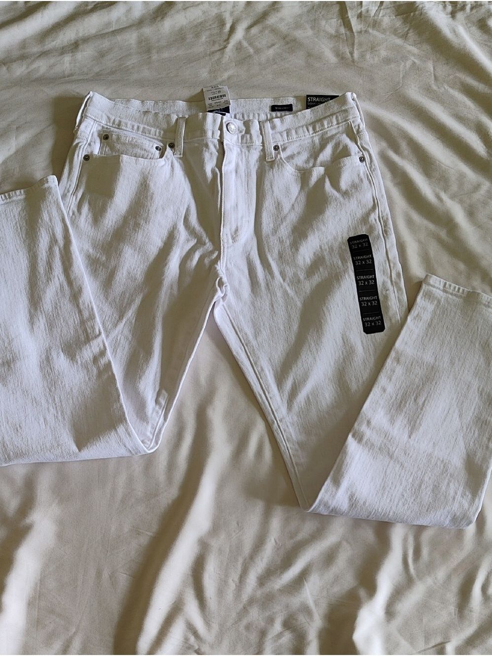J. Crew White Men's Straight Signature Flex Jeans